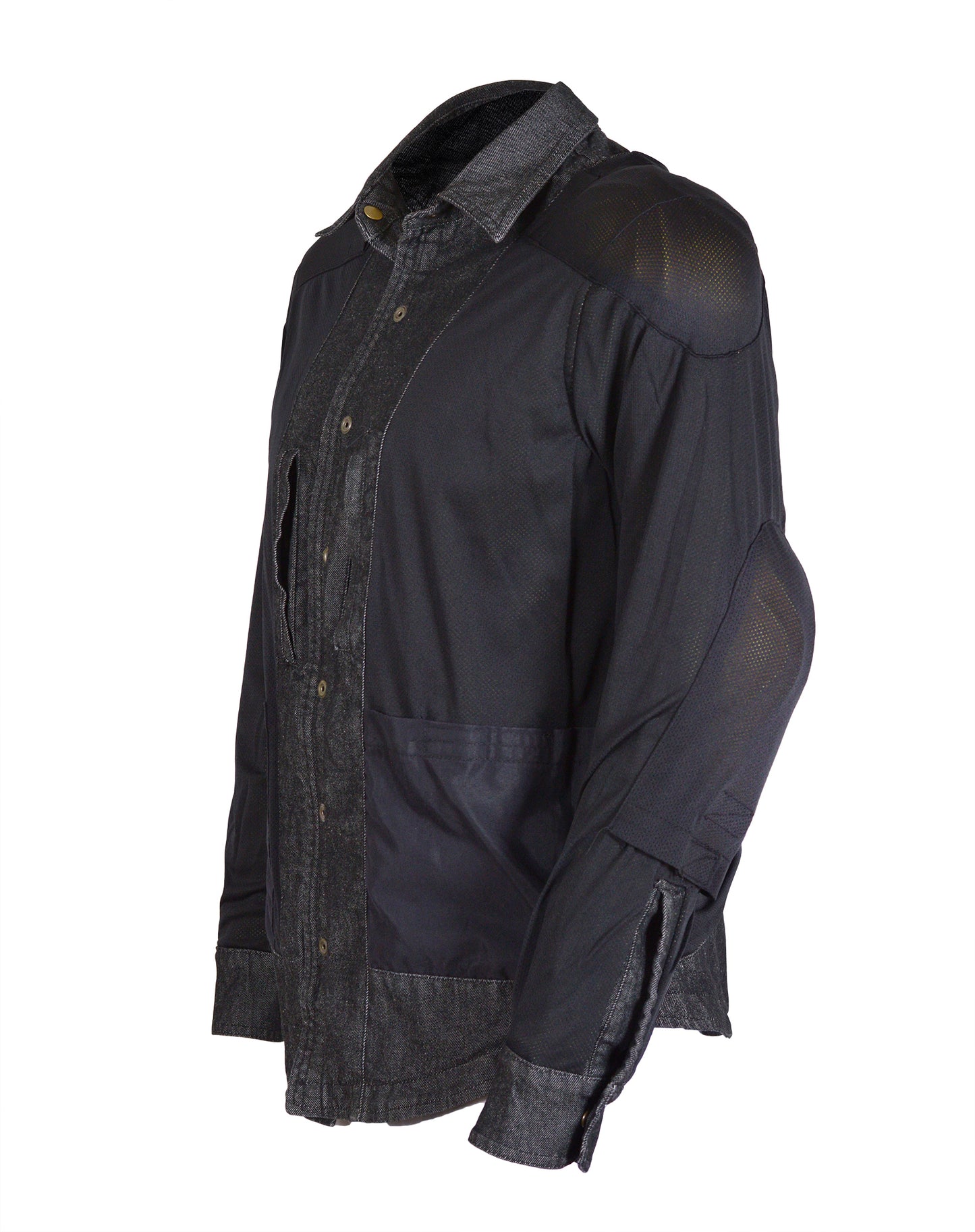 Men’s Denim Kevlar Motorcycle Shirt