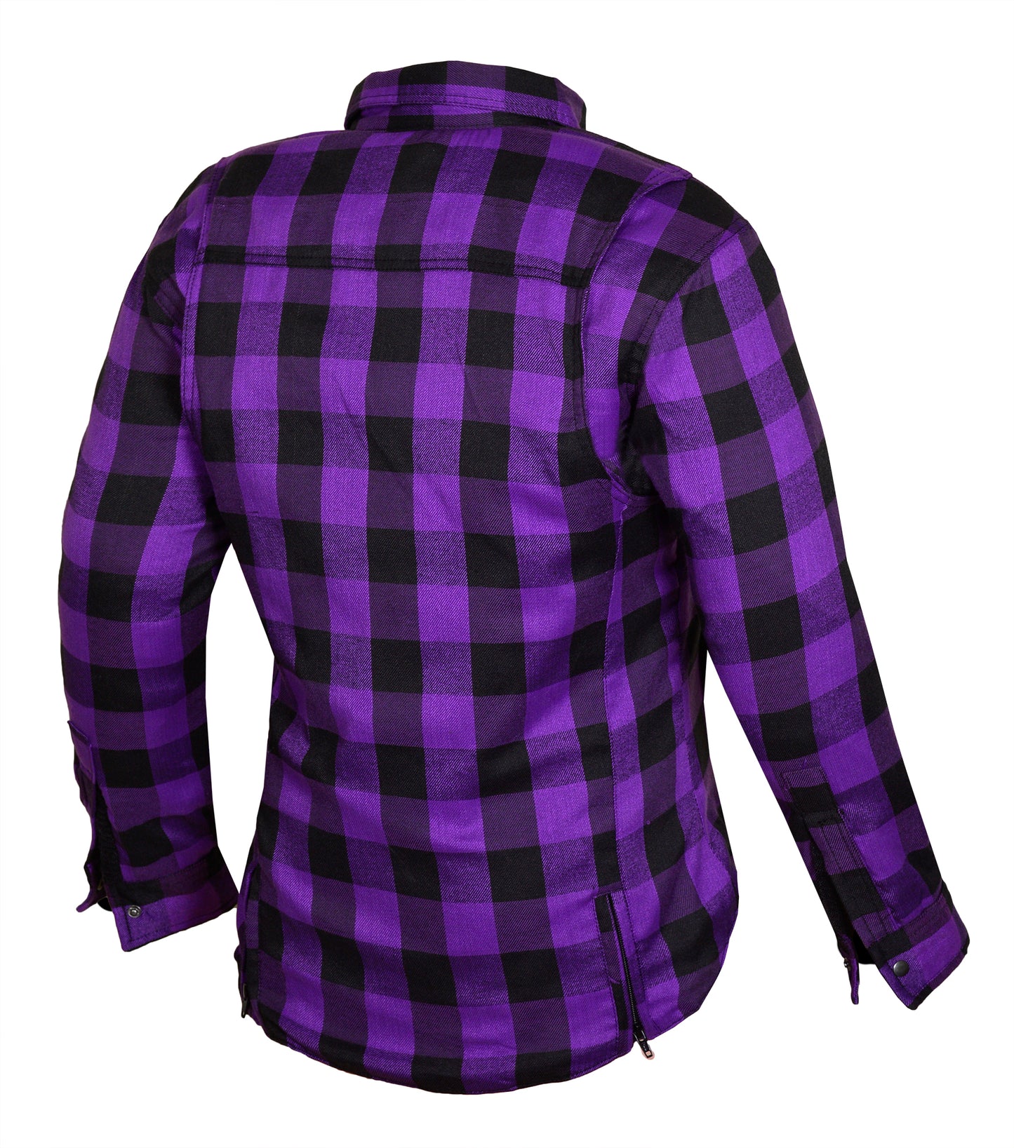 Women's Long Sleeve Checkered Kevlar Shirt