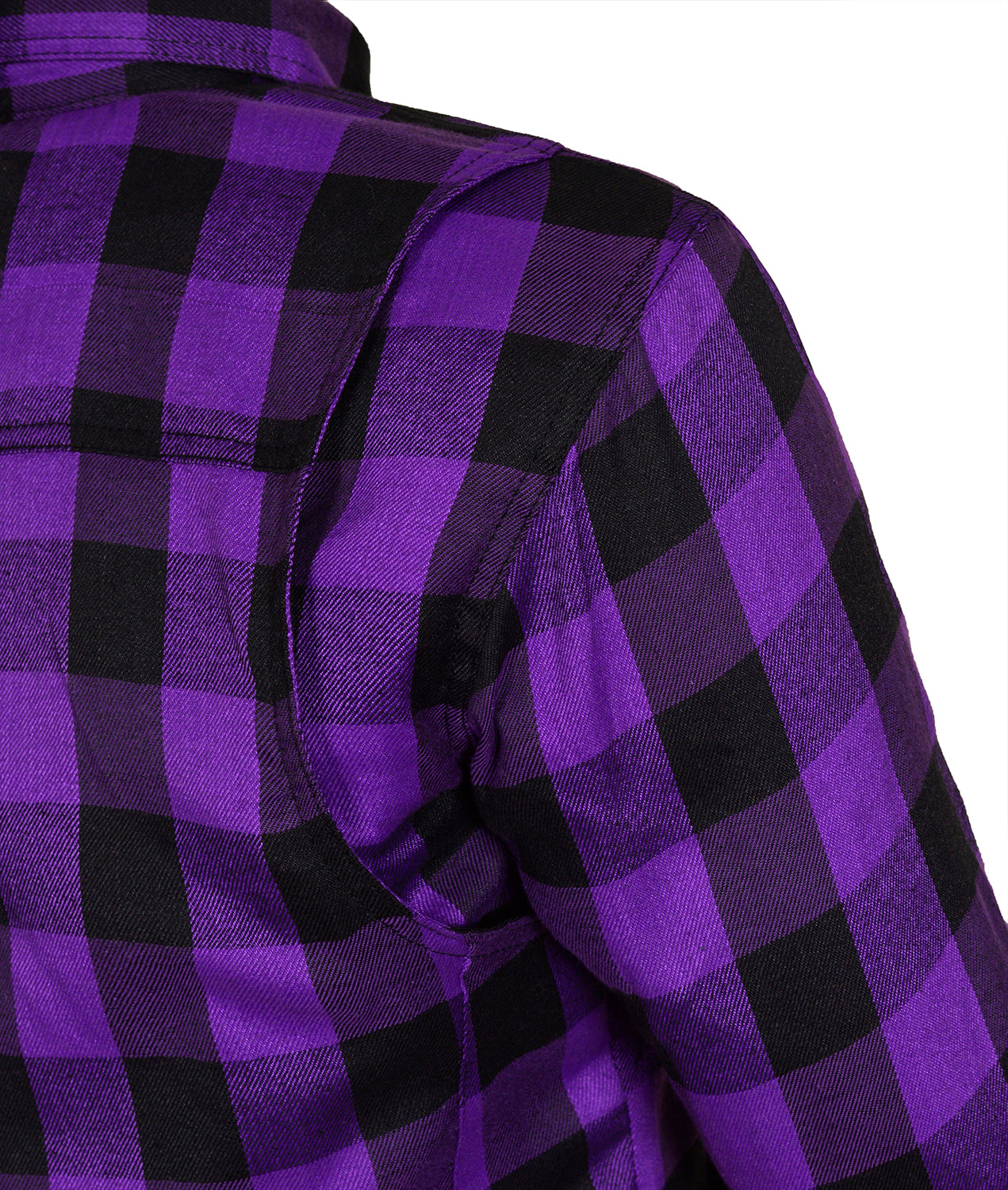 Women's Long Sleeve Checkered Kevlar Shirt