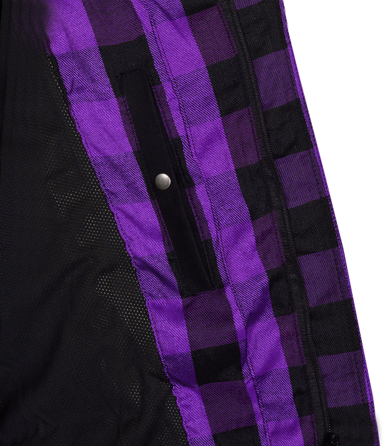 Women's Long Sleeve Checkered Kevlar Shirt
