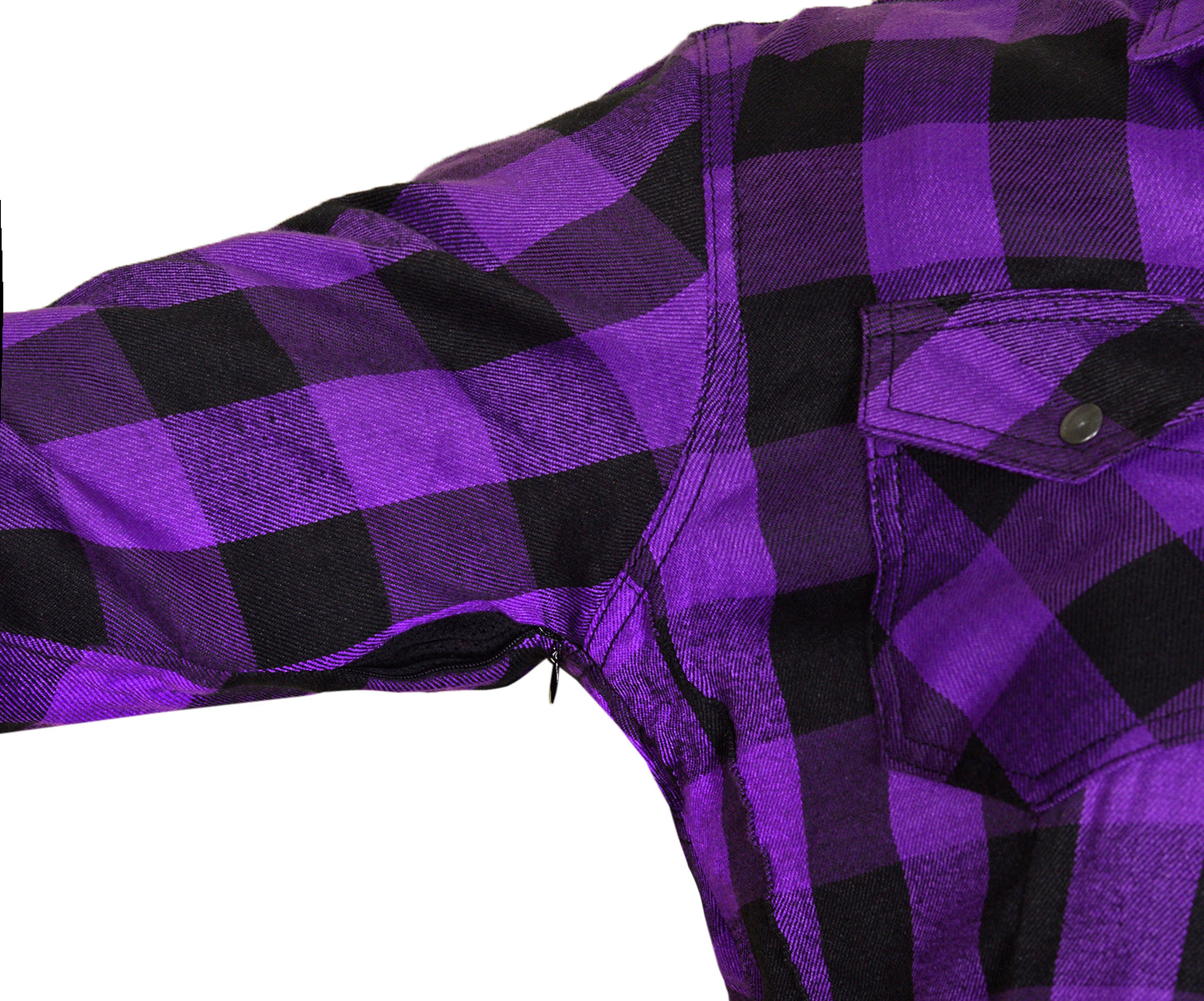 Women's Long Sleeve Checkered Kevlar Shirt