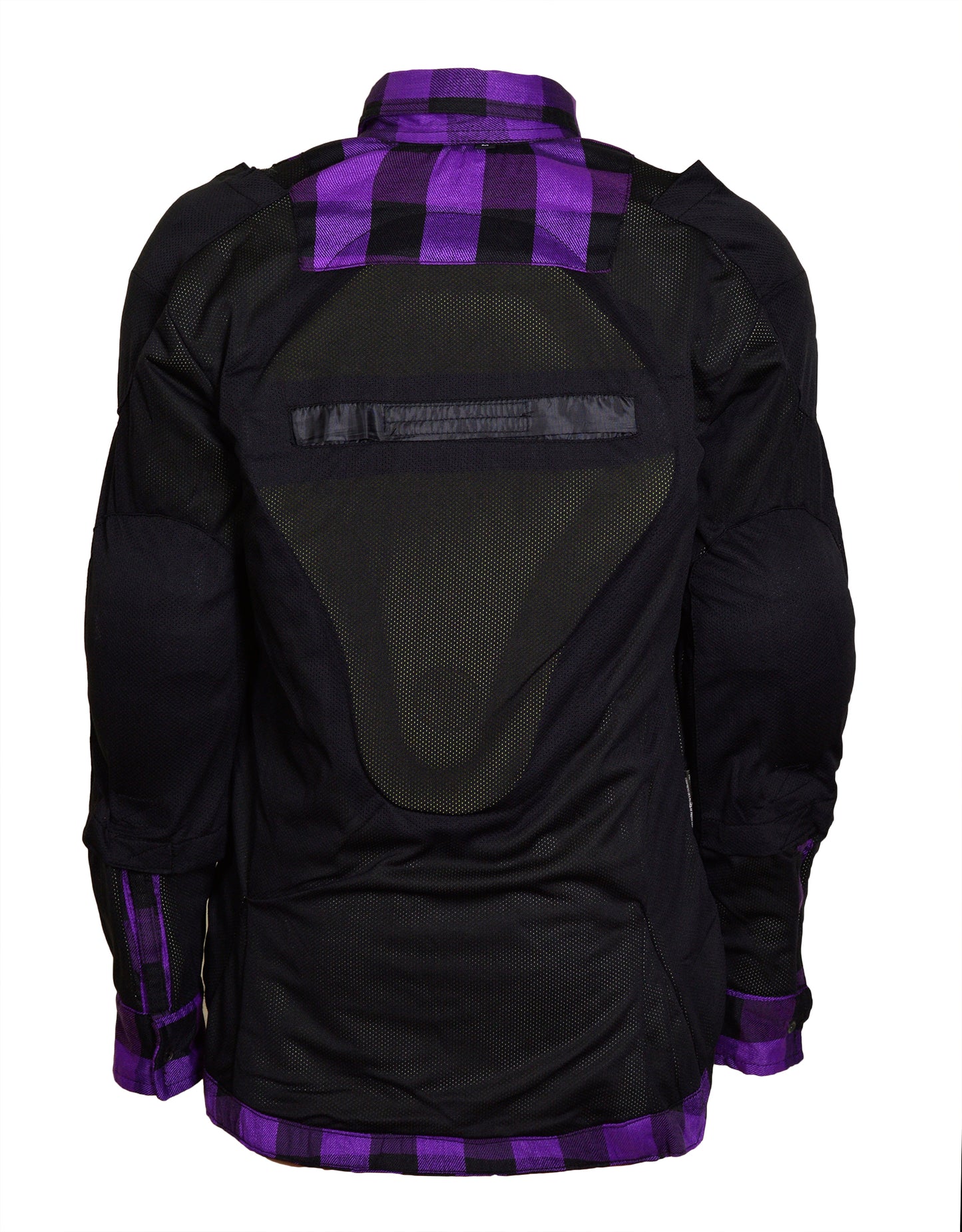 Women's Long Sleeve Checkered Kevlar Shirt