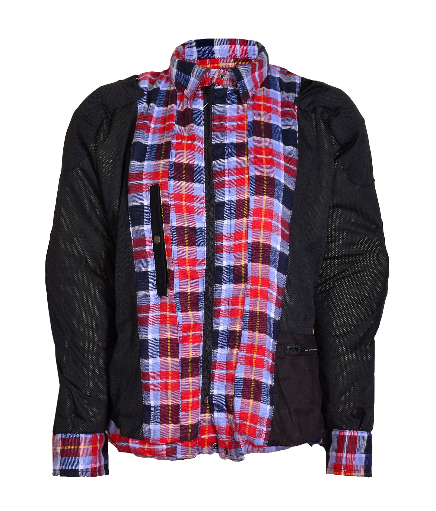 Women's Long Sleeve Checkered Kevlar Shirt