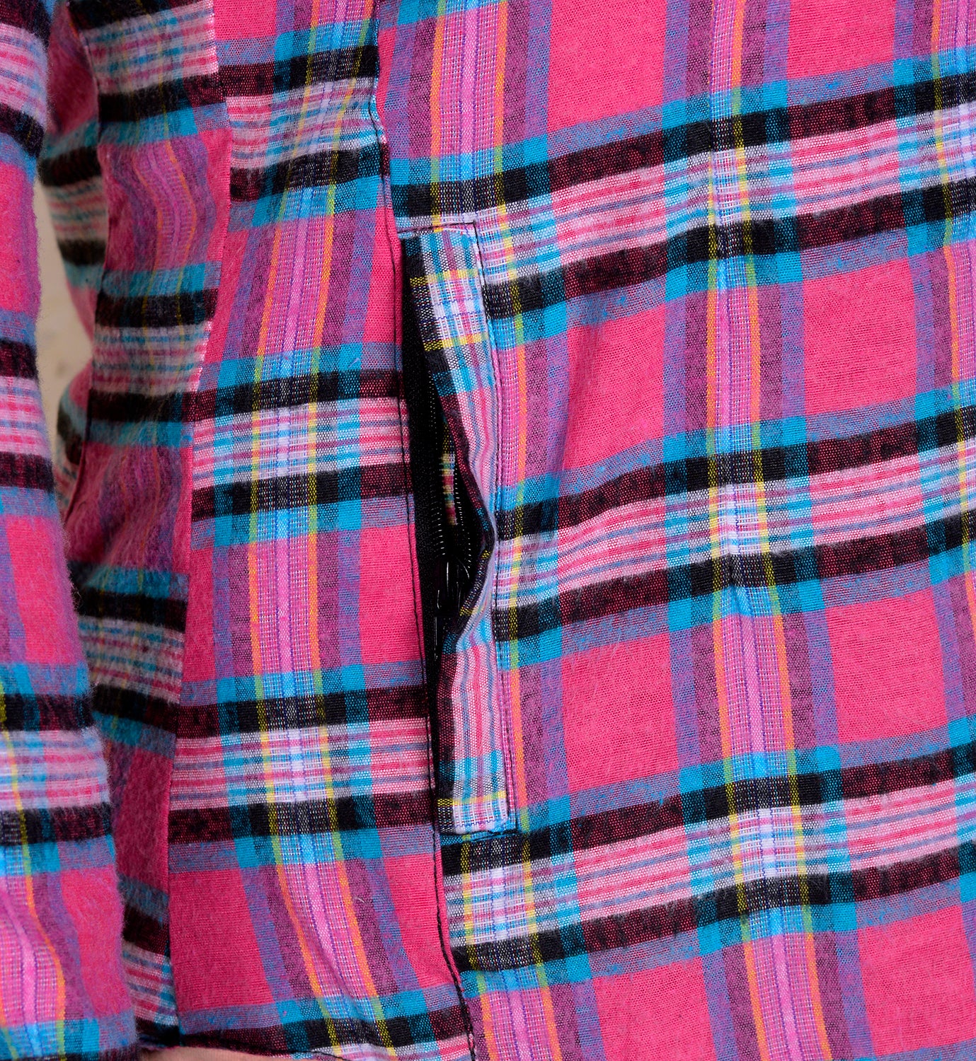 Women's Long Sleeve Checkered Kevlar Shirt