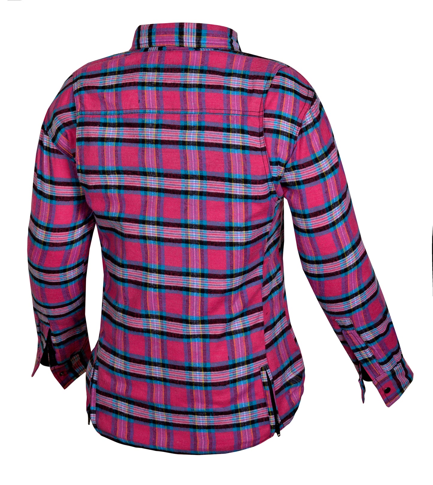 Women's Long Sleeve Checkered Kevlar Shirt