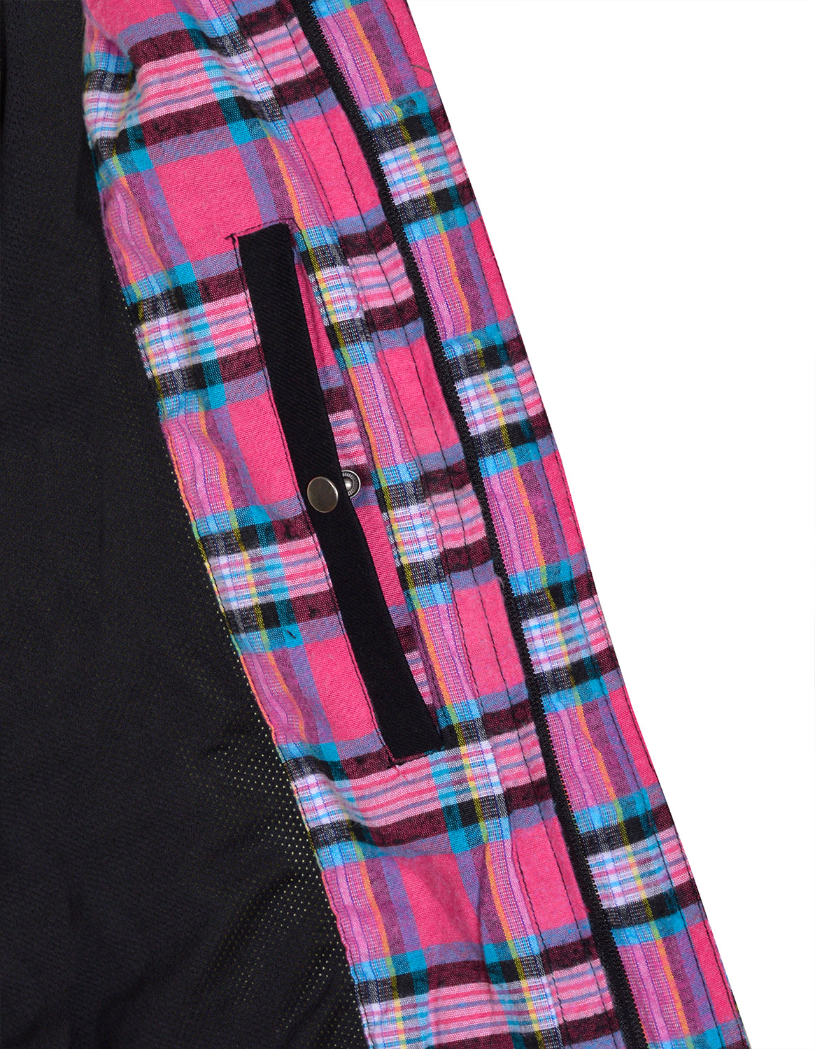 Women's Long Sleeve Checkered Kevlar Shirt