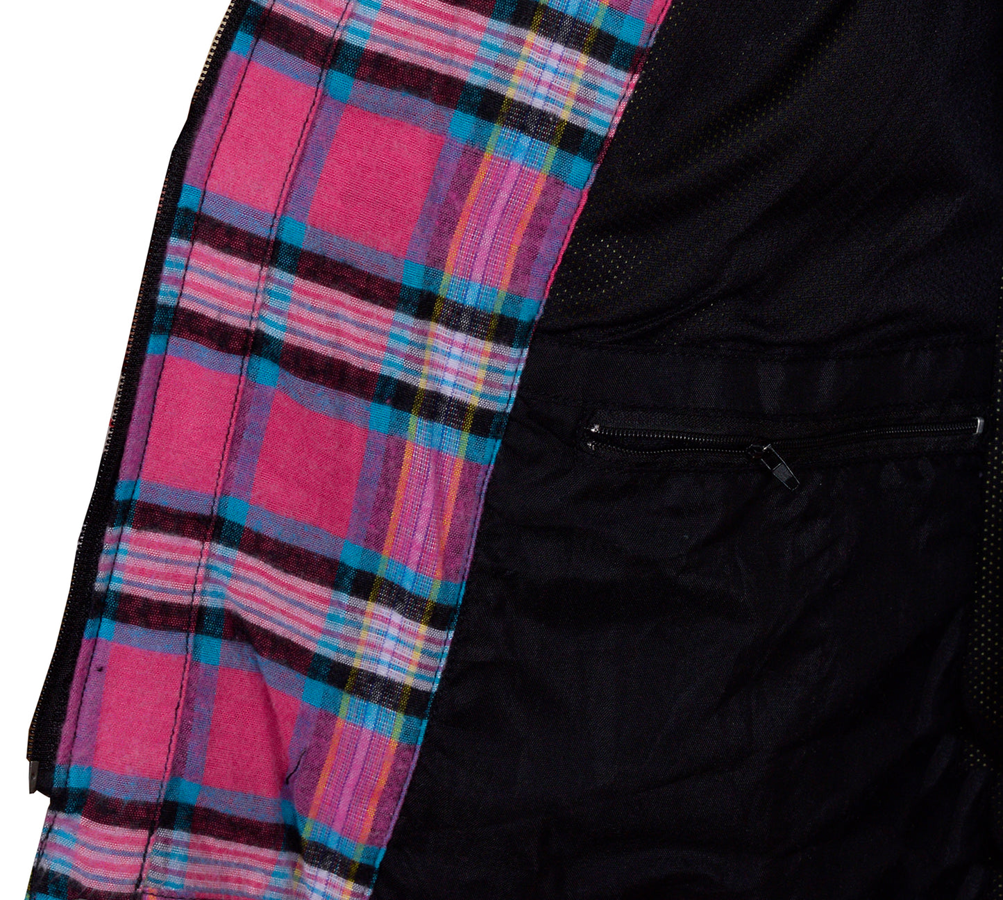 Women's Long Sleeve Checkered Kevlar Shirt