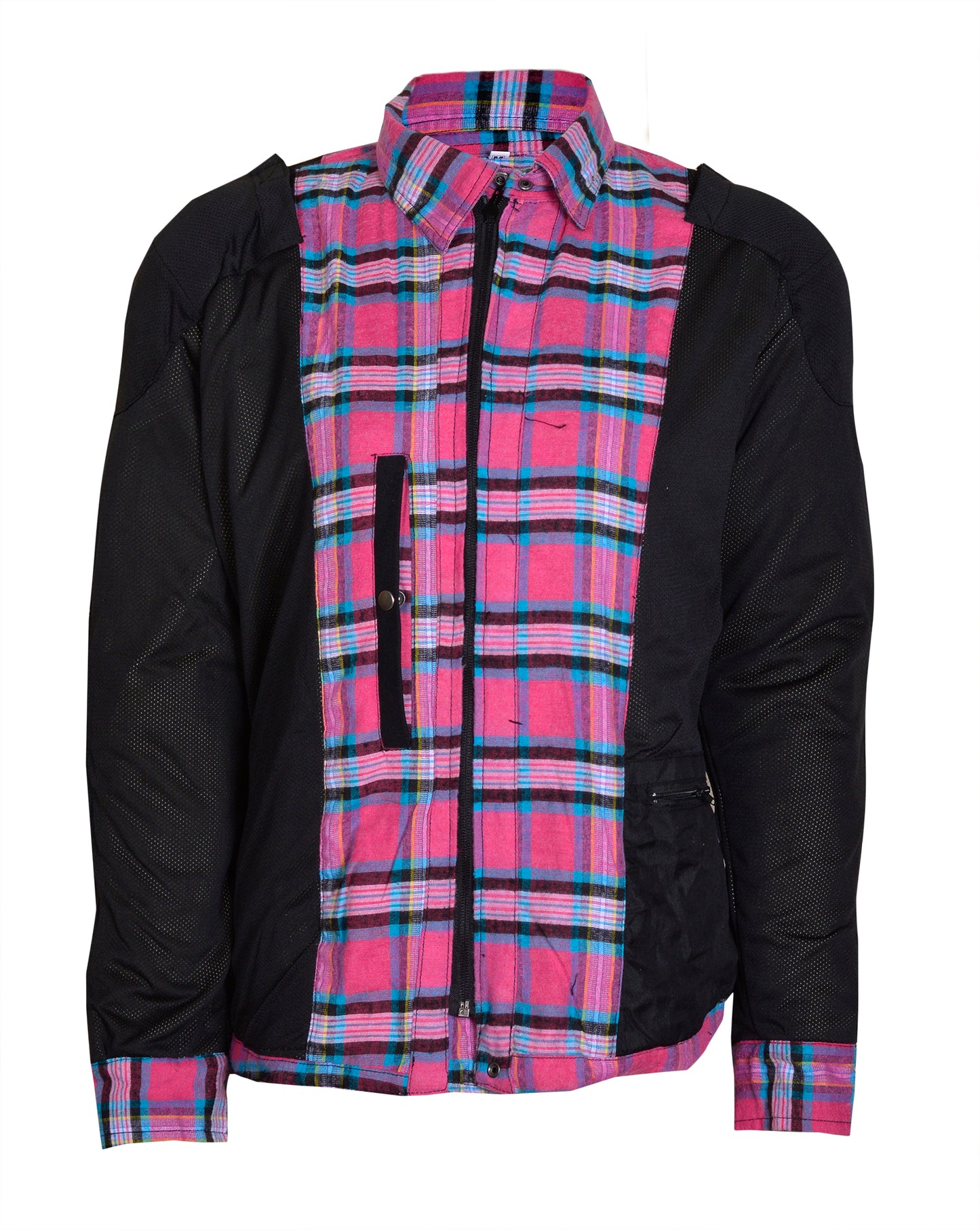 Women's Long Sleeve Checkered Kevlar Shirt