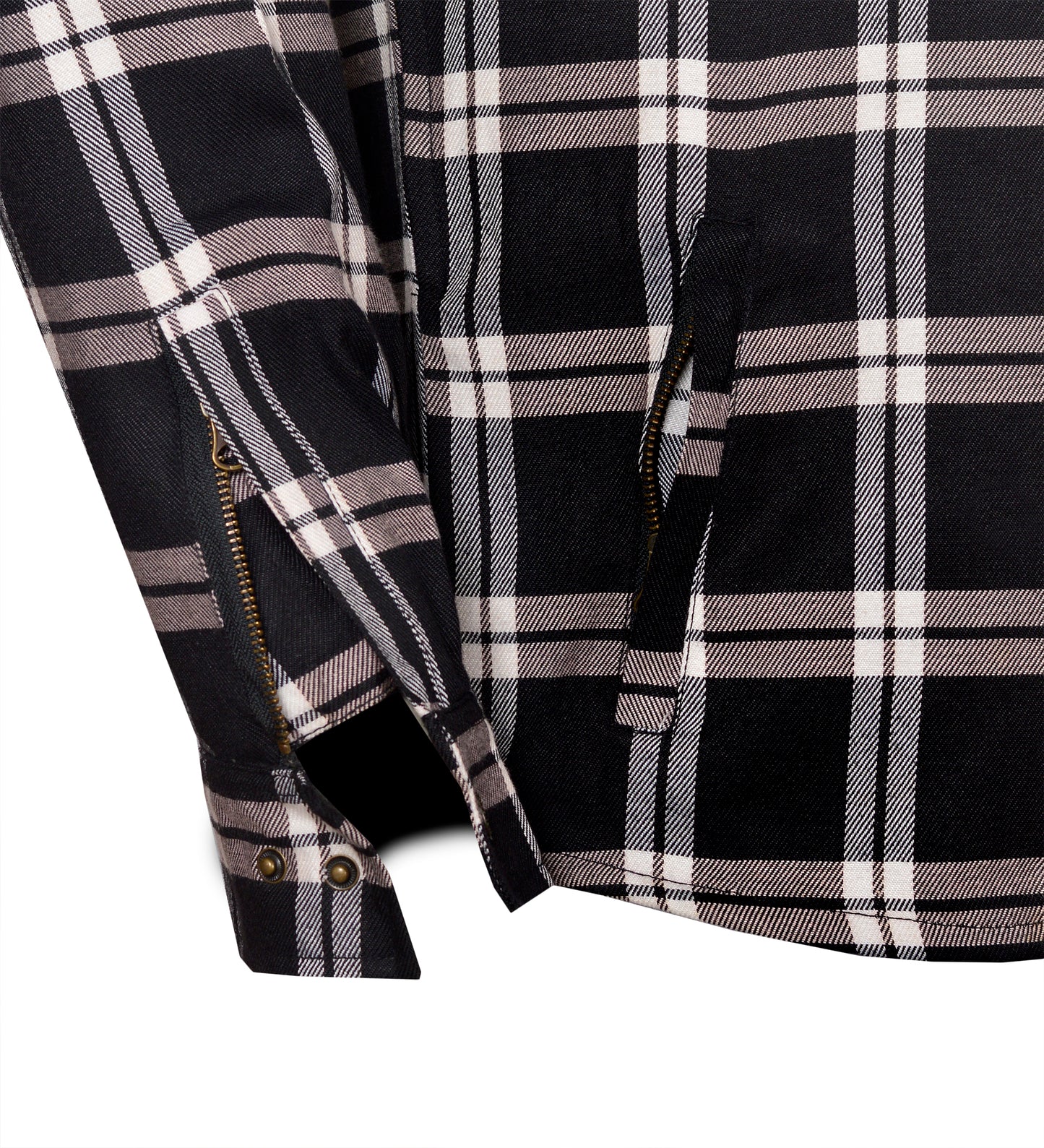 Men’s Flannel Motorcycle Kevlar Shirt