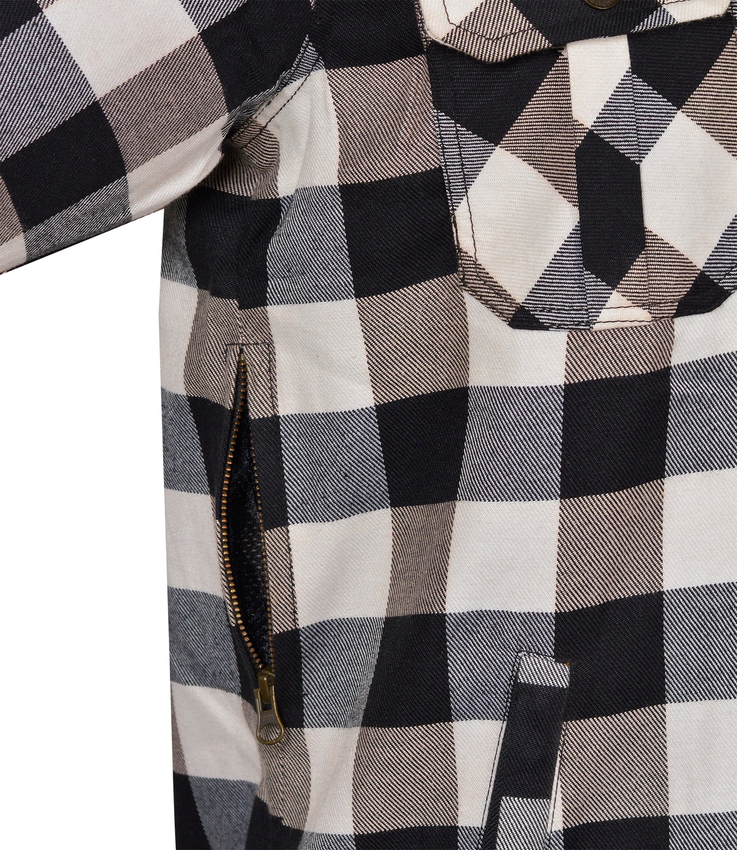 Men’s Flannel Motorcycle Kevlar Shirt