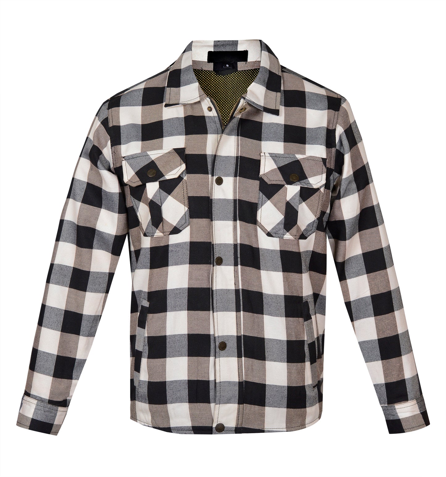 Men’s Flannel Motorcycle Kevlar Shirt