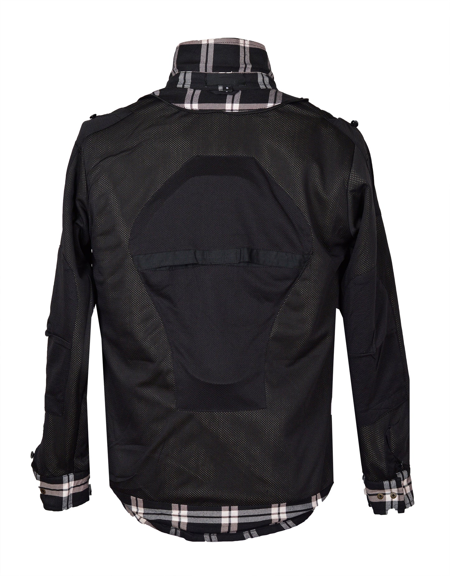 Men’s Flannel Motorcycle Kevlar Shirt