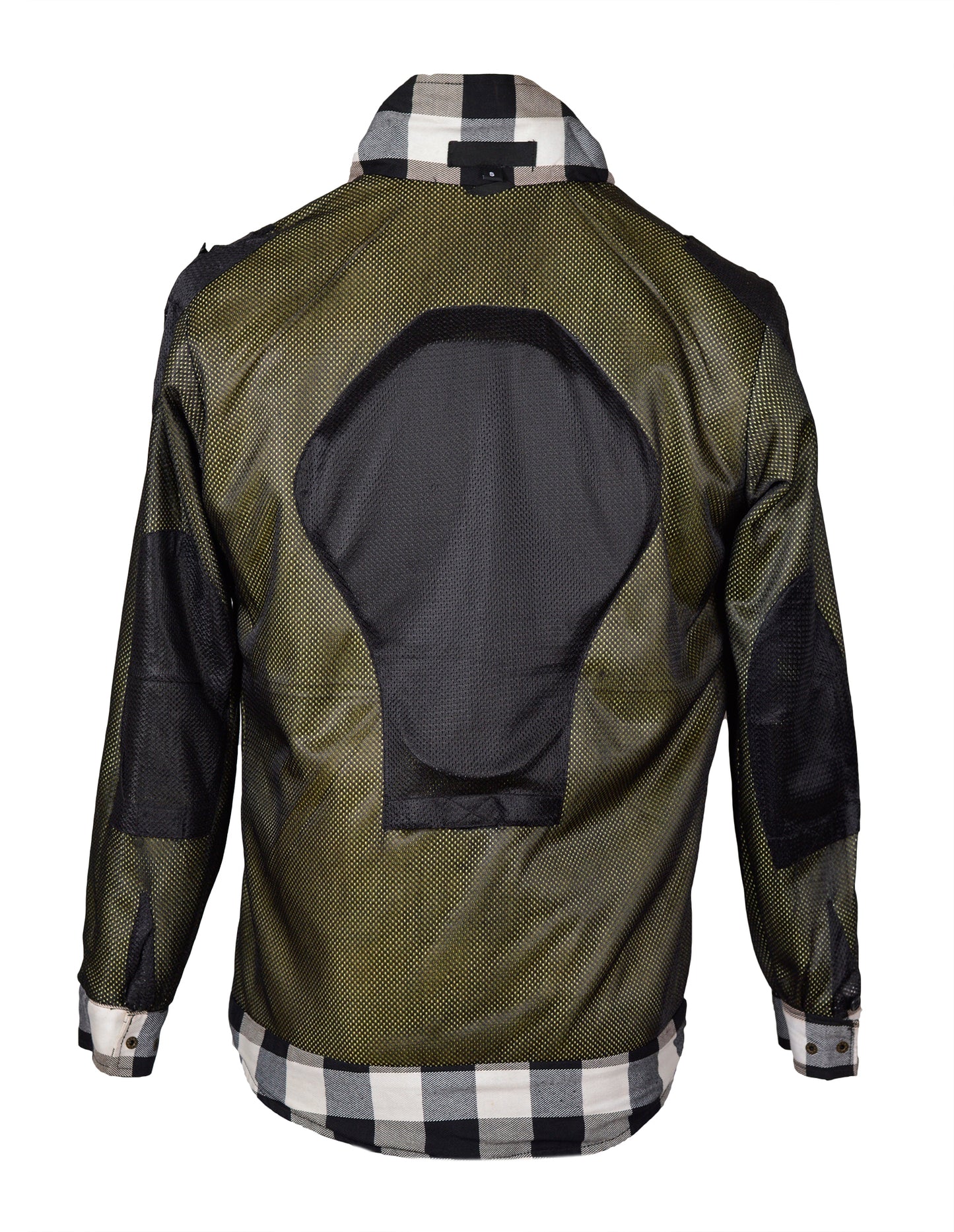 Men’s Flannel Motorcycle Kevlar Shirt