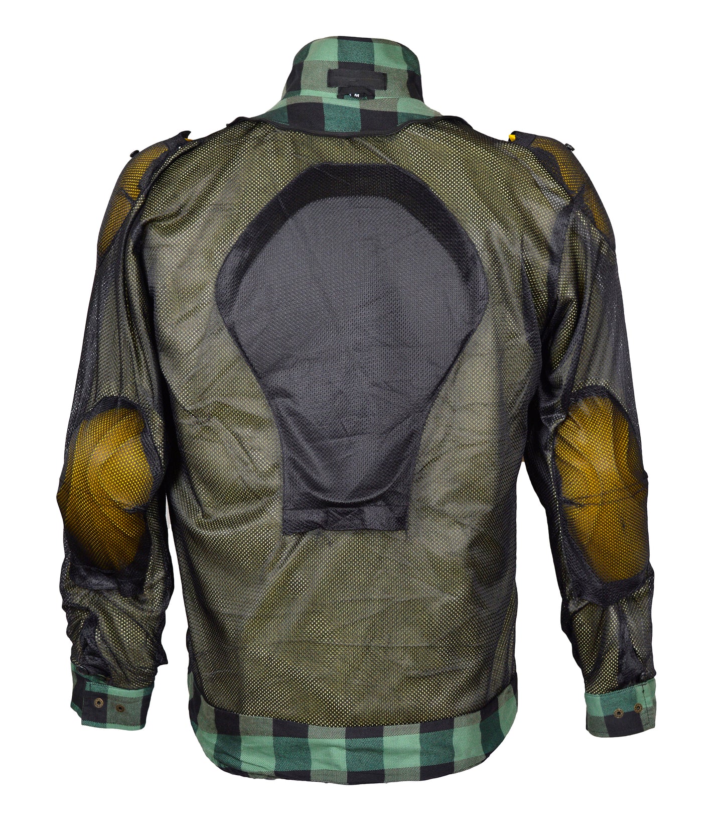 Men’s Flannel Motorcycle Kevlar Shirt