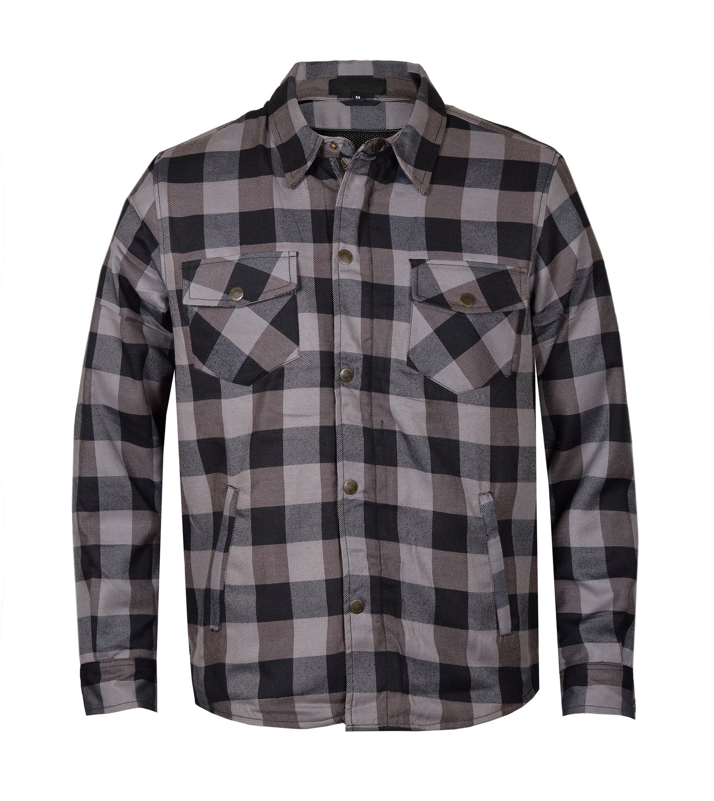 Men’s Flannel Motorcycle Kevlar Shirt
