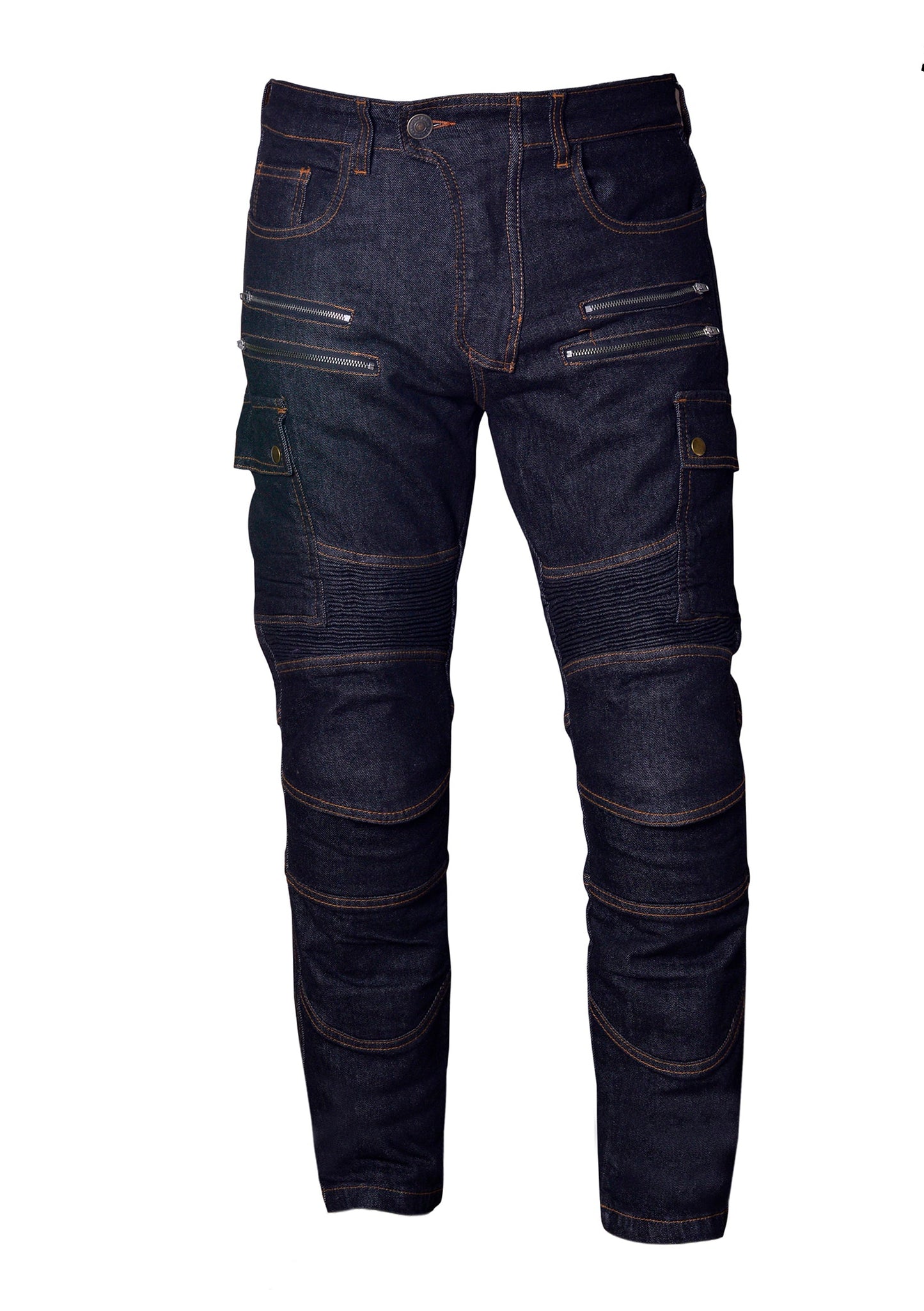Men’s Denim Kevlar-Lined Motorcycle Jeans