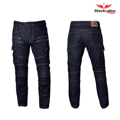 Men’s Denim Kevlar-Lined Motorcycle Jeans