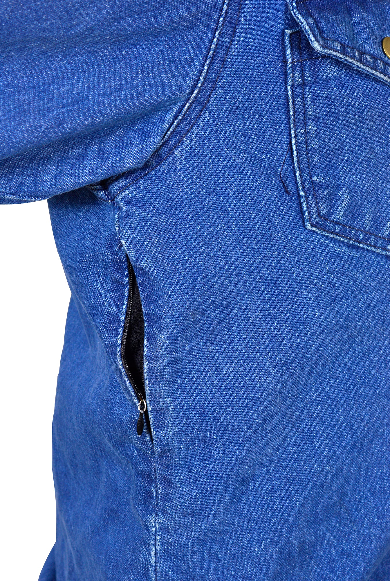 Men’s Denim Kevlar Motorcycle Shirt