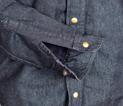 Men’s Denim Kevlar Motorcycle Shirt