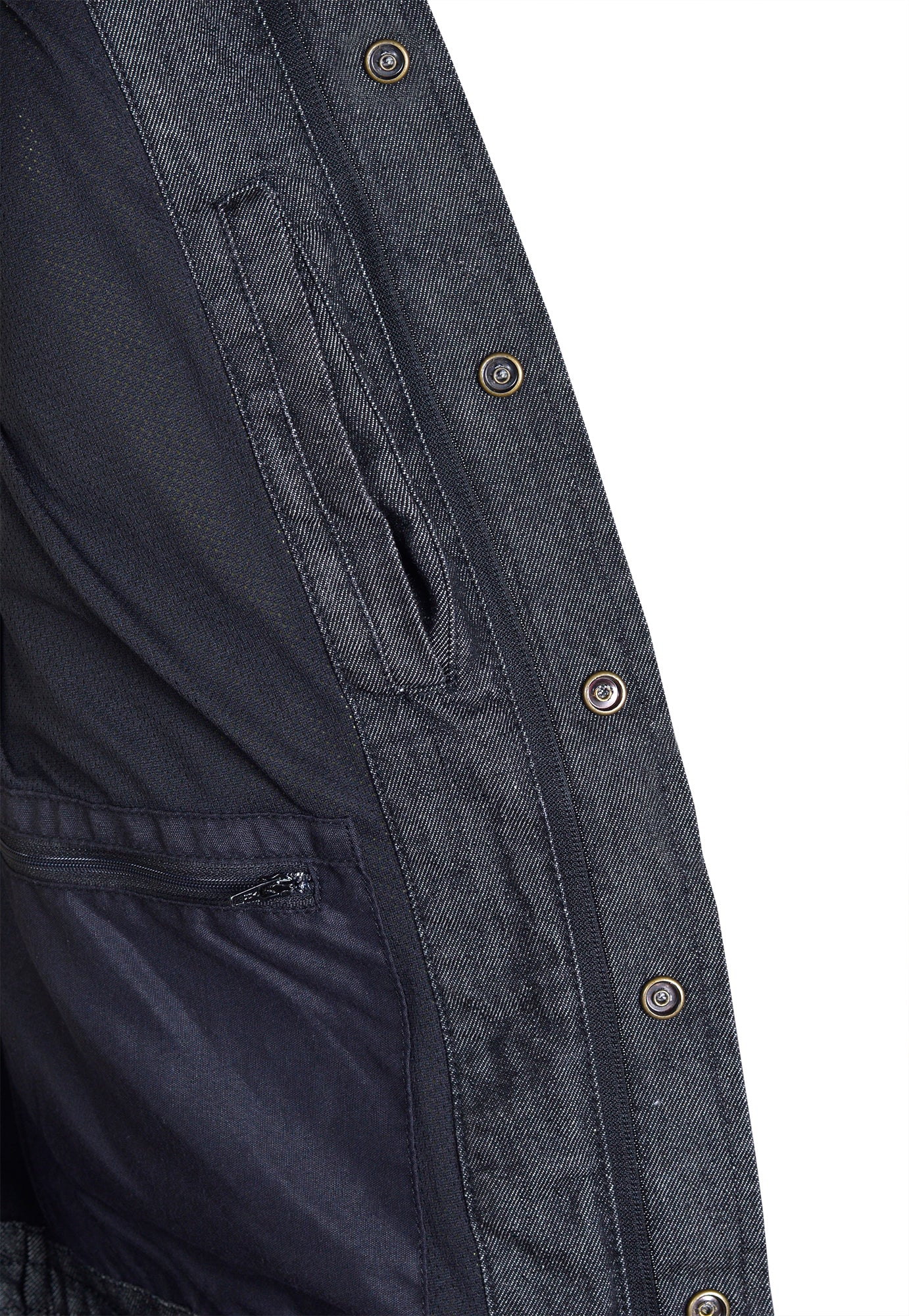 Men’s Denim Kevlar Motorcycle Shirt