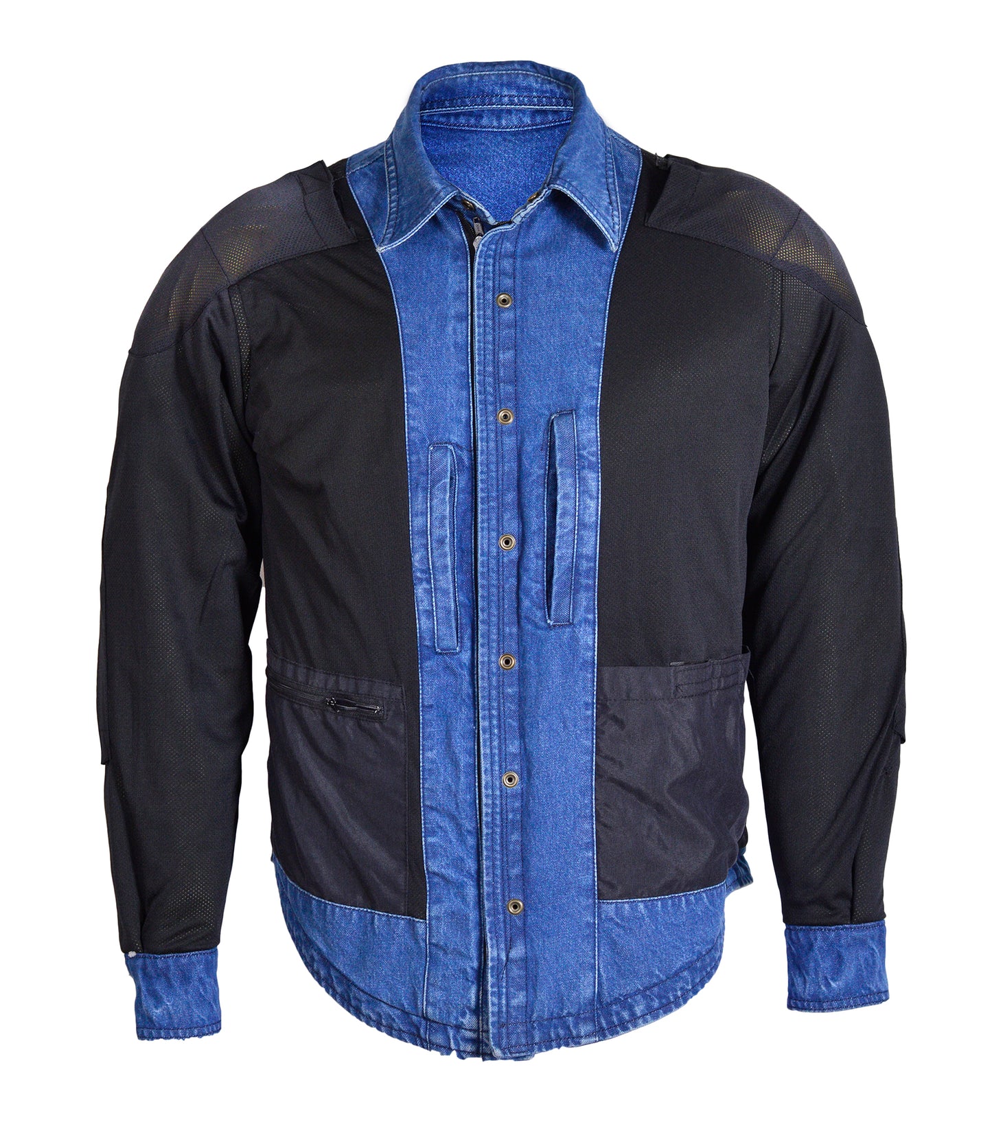 Men’s Denim Kevlar Motorcycle Shirt