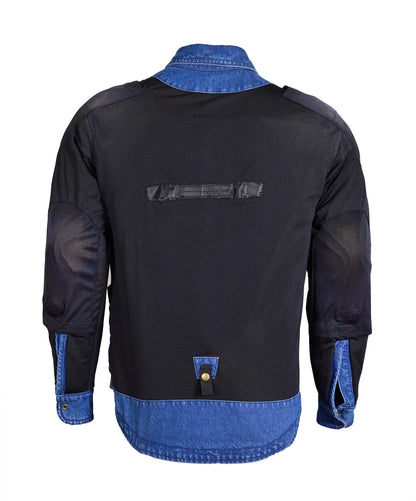 Men’s Denim Kevlar Motorcycle Shirt