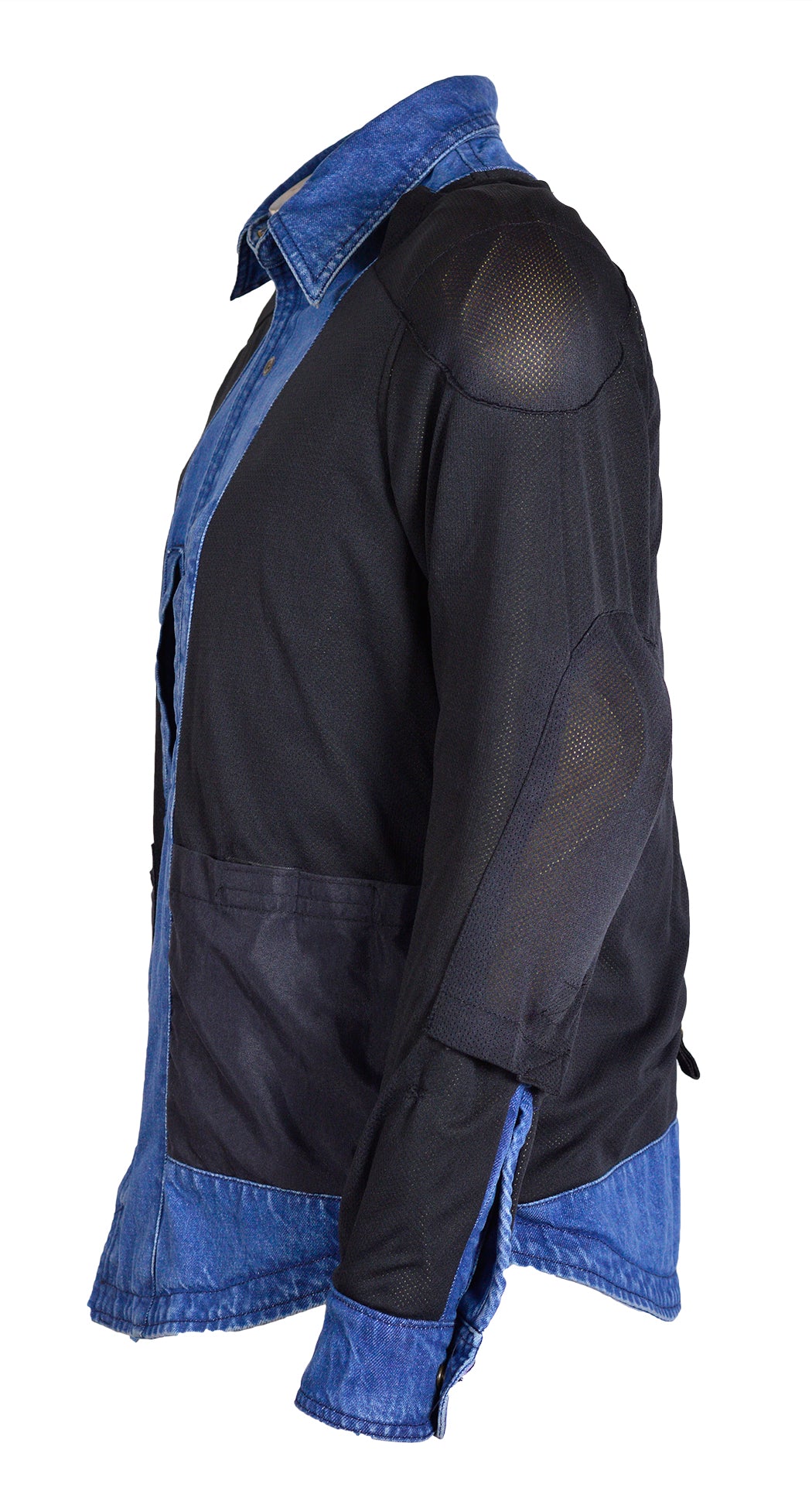 Men’s Denim Kevlar Motorcycle Shirt