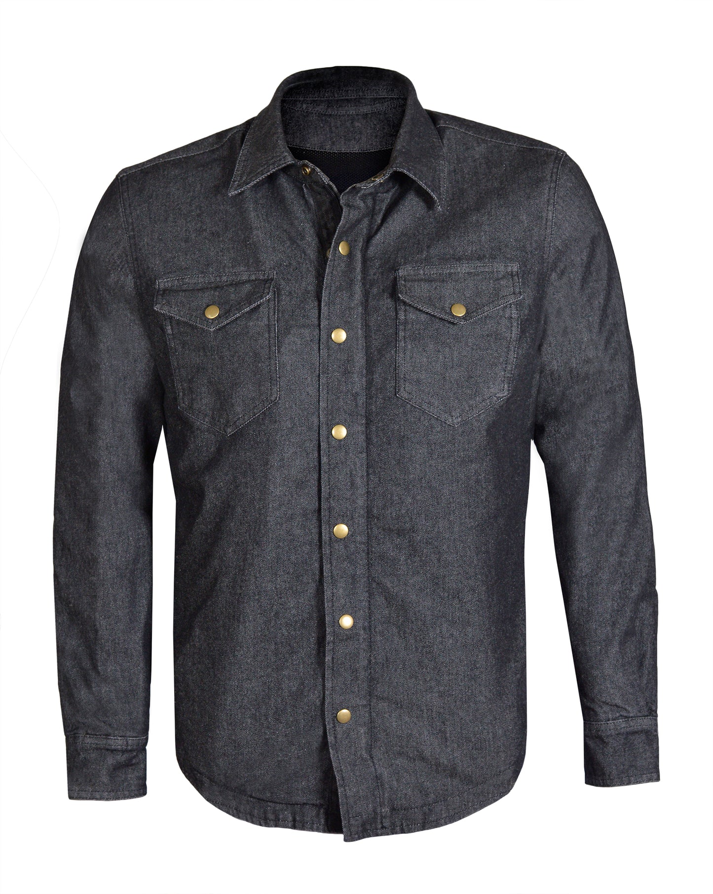 Men’s Denim Kevlar Motorcycle Shirt