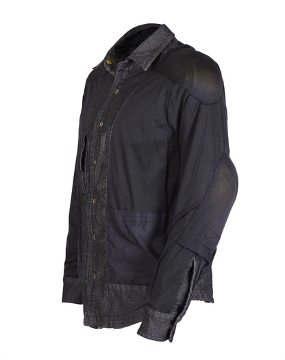 Men’s Denim Kevlar Motorcycle Shirt