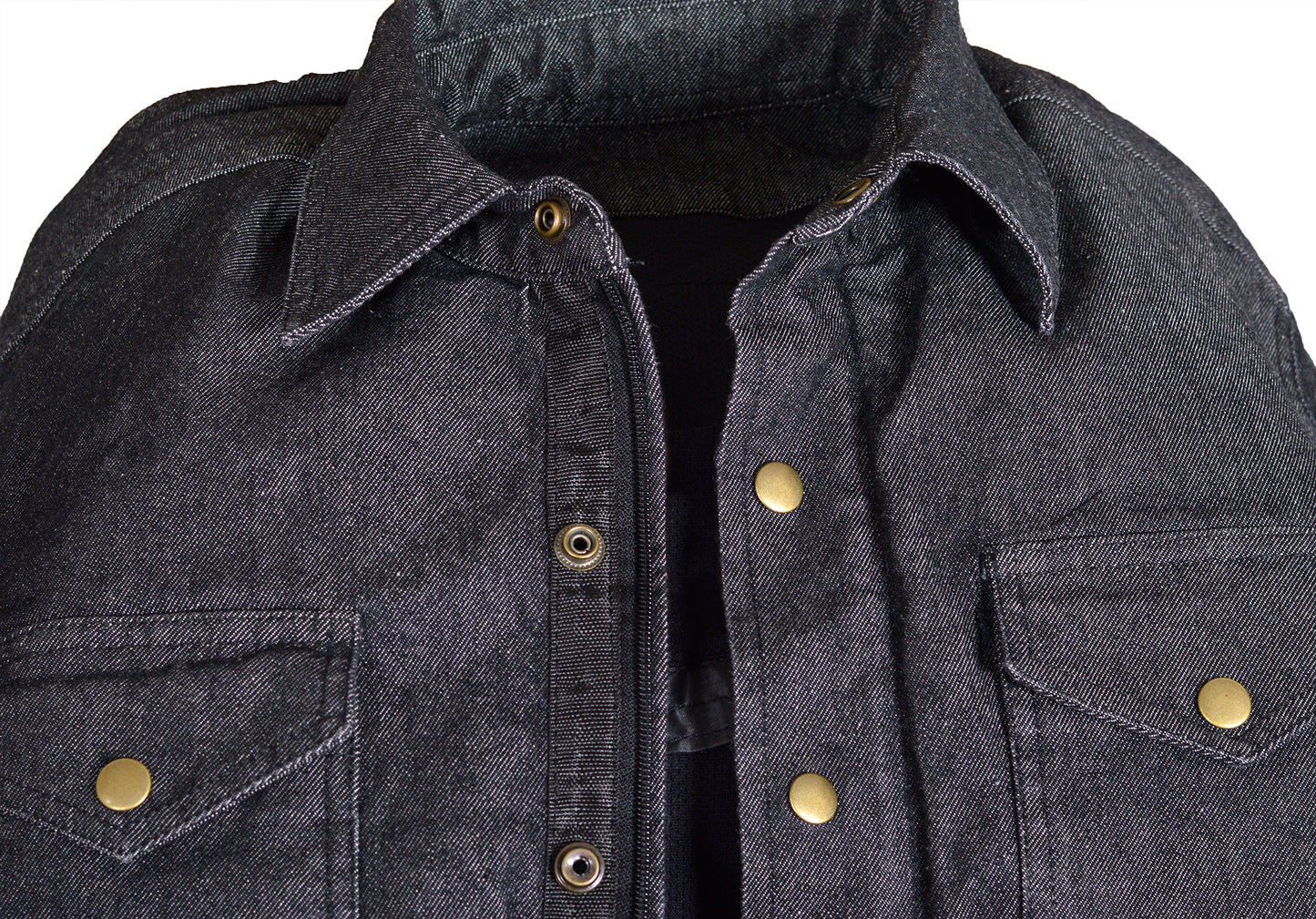 Men’s Denim Kevlar Motorcycle Shirt
