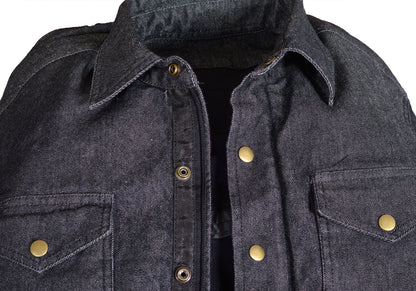 Men’s Denim Kevlar Motorcycle Shirt