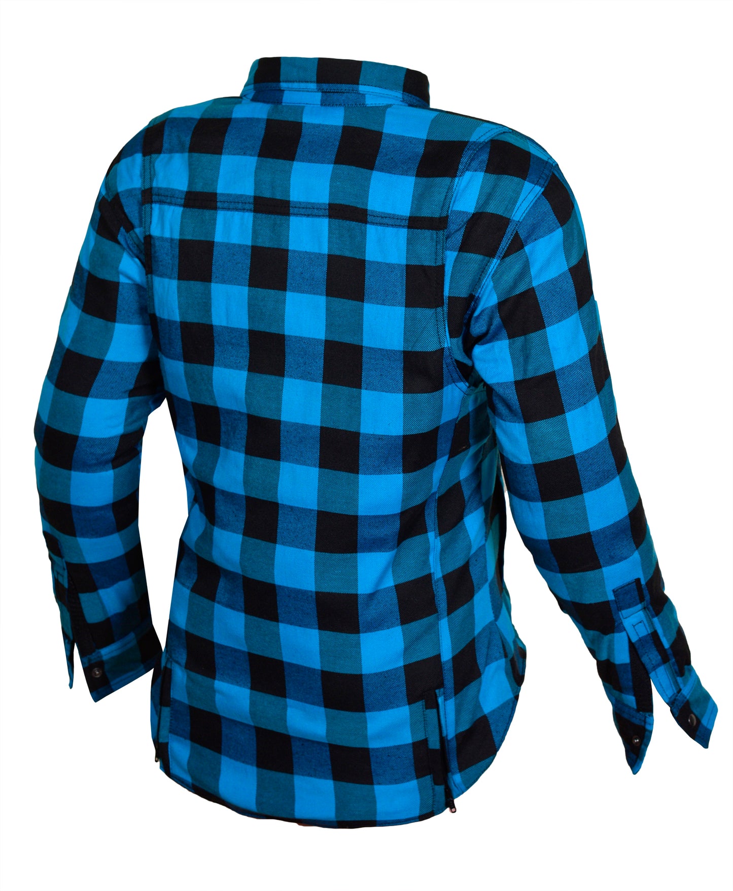 Women's Long Sleeve Checkered Kevlar Shirt