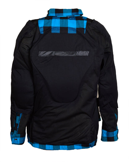 Women's Long Sleeve Checkered Kevlar Shirt