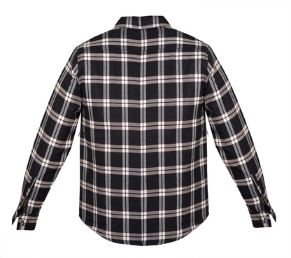 Men’s Flannel Motorcycle Kevlar Shirt
