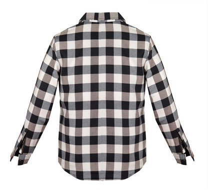 Men’s Flannel Motorcycle Kevlar Shirt