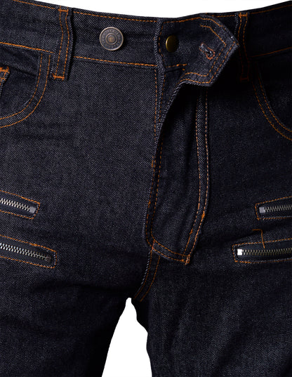 Men’s Denim Kevlar-Lined Motorcycle Jeans