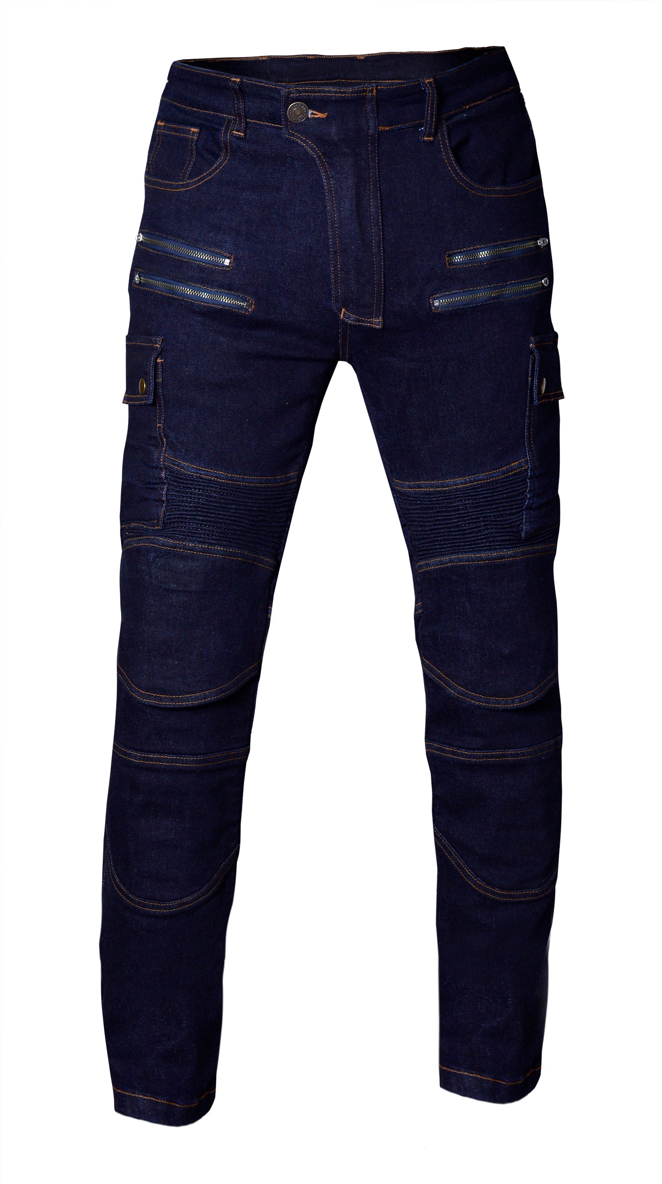 Men’s Denim Kevlar-Lined Motorcycle Jeans