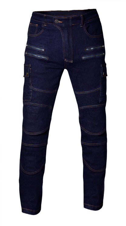 Men’s Denim Kevlar-Lined Motorcycle Jeans